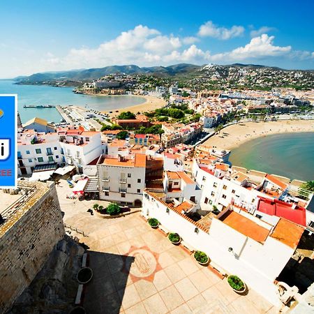 Apartmán Bonito Atico Con Aire Acondicionado,Piscina Comunitaria, Parking Y Wifi Peñíscola Pokoj fotografie