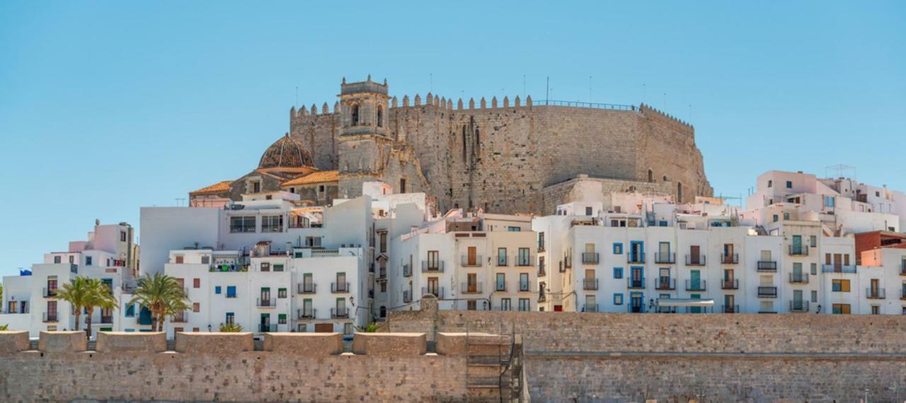 Apartmán Bonito Atico Con Aire Acondicionado,Piscina Comunitaria, Parking Y Wifi Peñíscola Exteriér fotografie