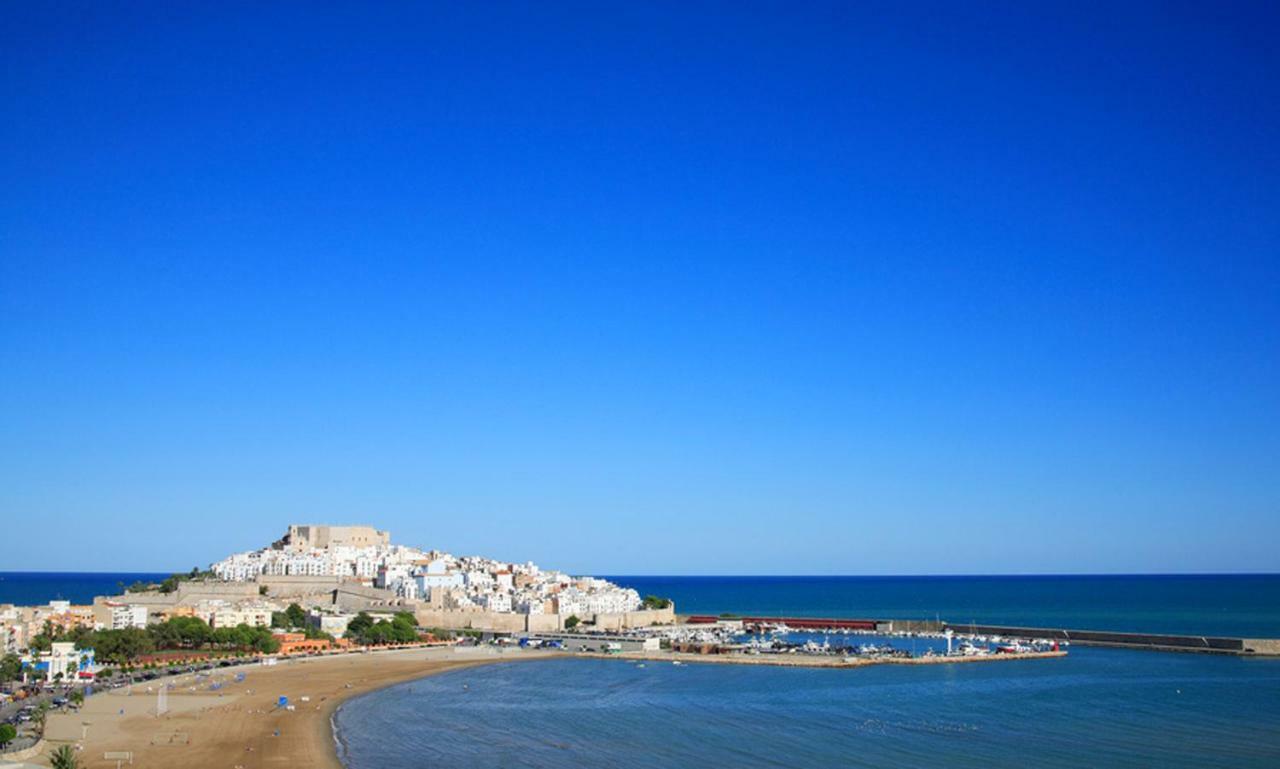 Apartmán Bonito Atico Con Aire Acondicionado,Piscina Comunitaria, Parking Y Wifi Peñíscola Exteriér fotografie