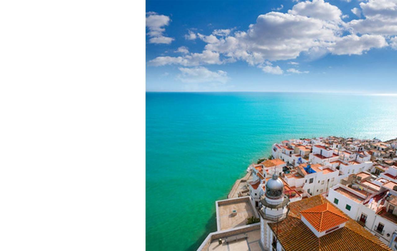 Apartmán Bonito Atico Con Aire Acondicionado,Piscina Comunitaria, Parking Y Wifi Peñíscola Exteriér fotografie