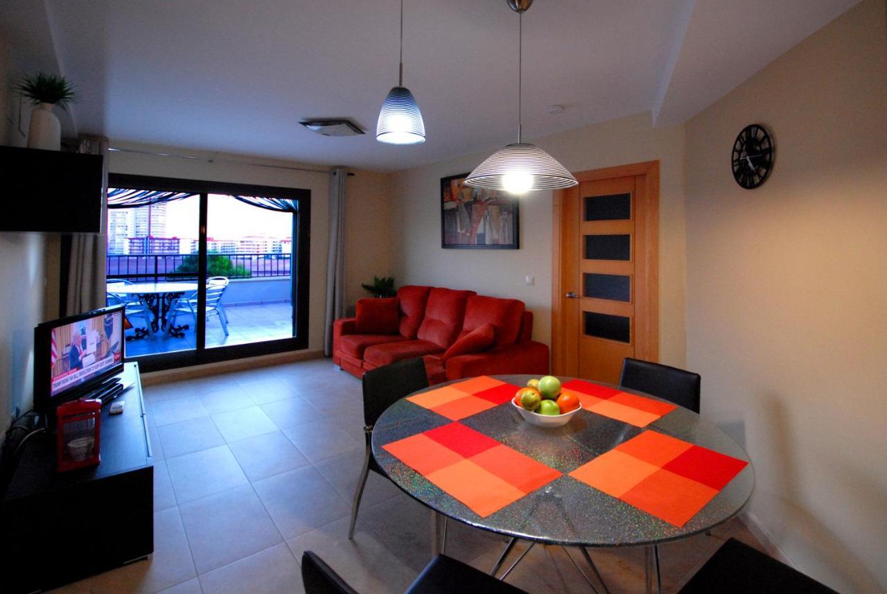 Apartmán Bonito Atico Con Aire Acondicionado,Piscina Comunitaria, Parking Y Wifi Peñíscola Pokoj fotografie