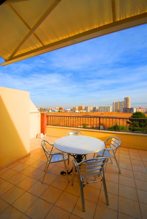 Apartmán Bonito Atico Con Aire Acondicionado,Piscina Comunitaria, Parking Y Wifi Peñíscola Pokoj fotografie