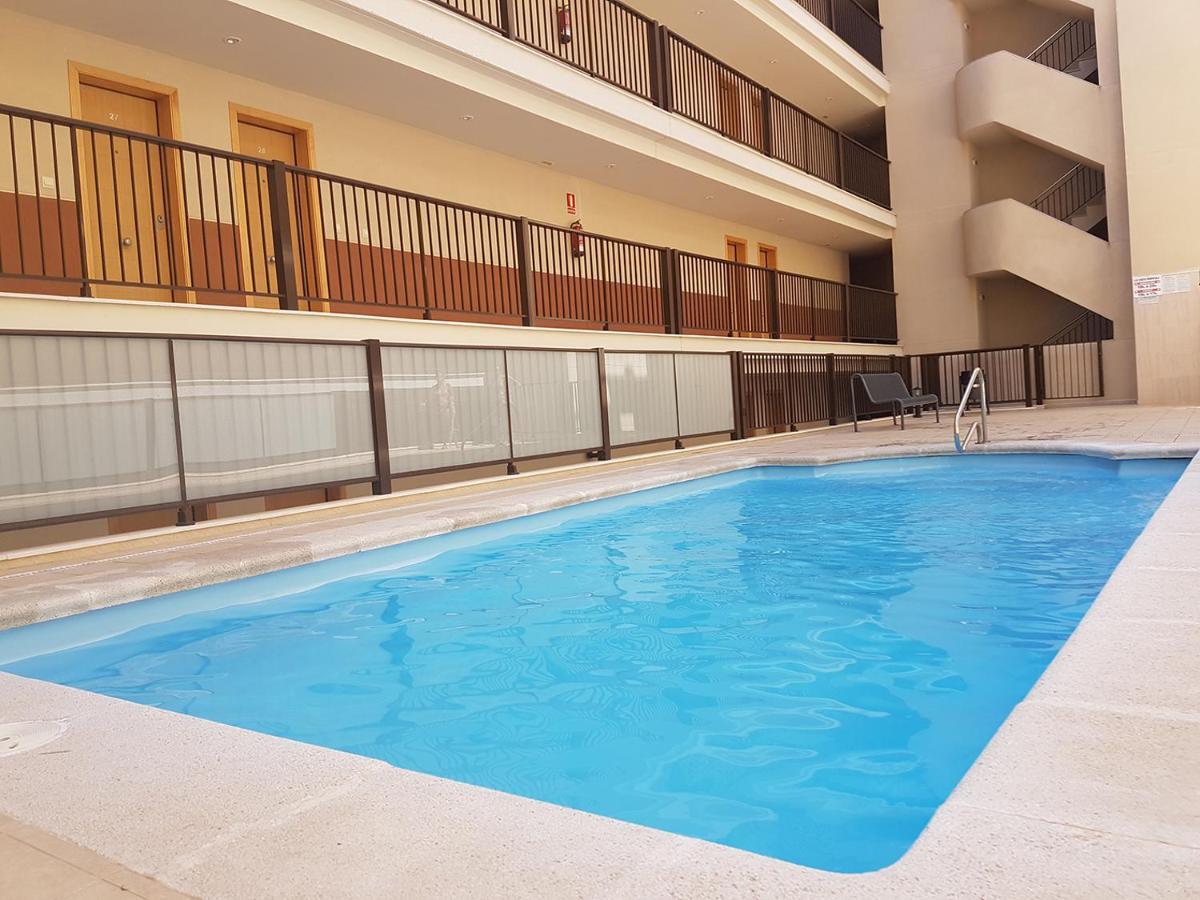 Apartmán Bonito Atico Con Aire Acondicionado,Piscina Comunitaria, Parking Y Wifi Peñíscola Pokoj fotografie