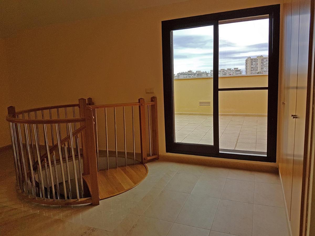 Apartmán Bonito Atico Con Aire Acondicionado,Piscina Comunitaria, Parking Y Wifi Peñíscola Pokoj fotografie
